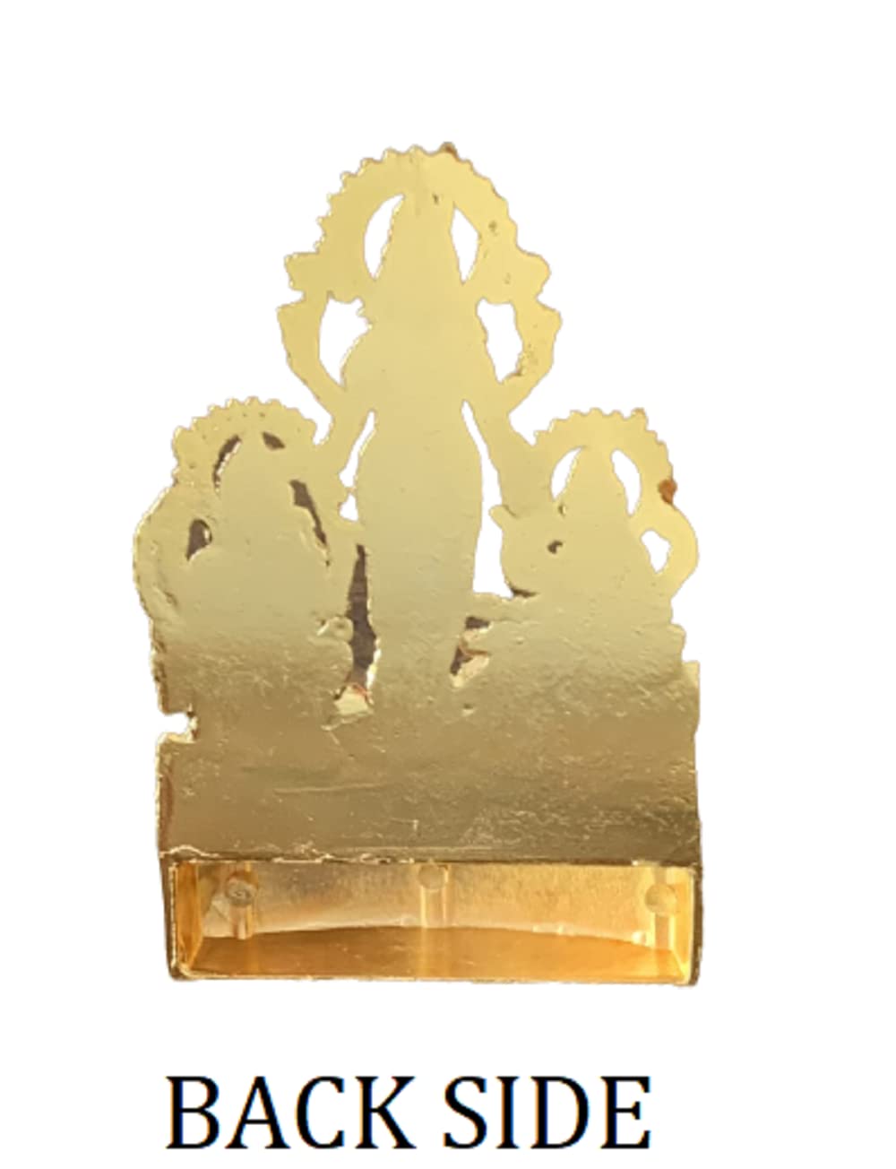 Buy N Relax Laxmi Ganesh Saraswati Ji Idol/Murti 11Cm (Brass,Gold)