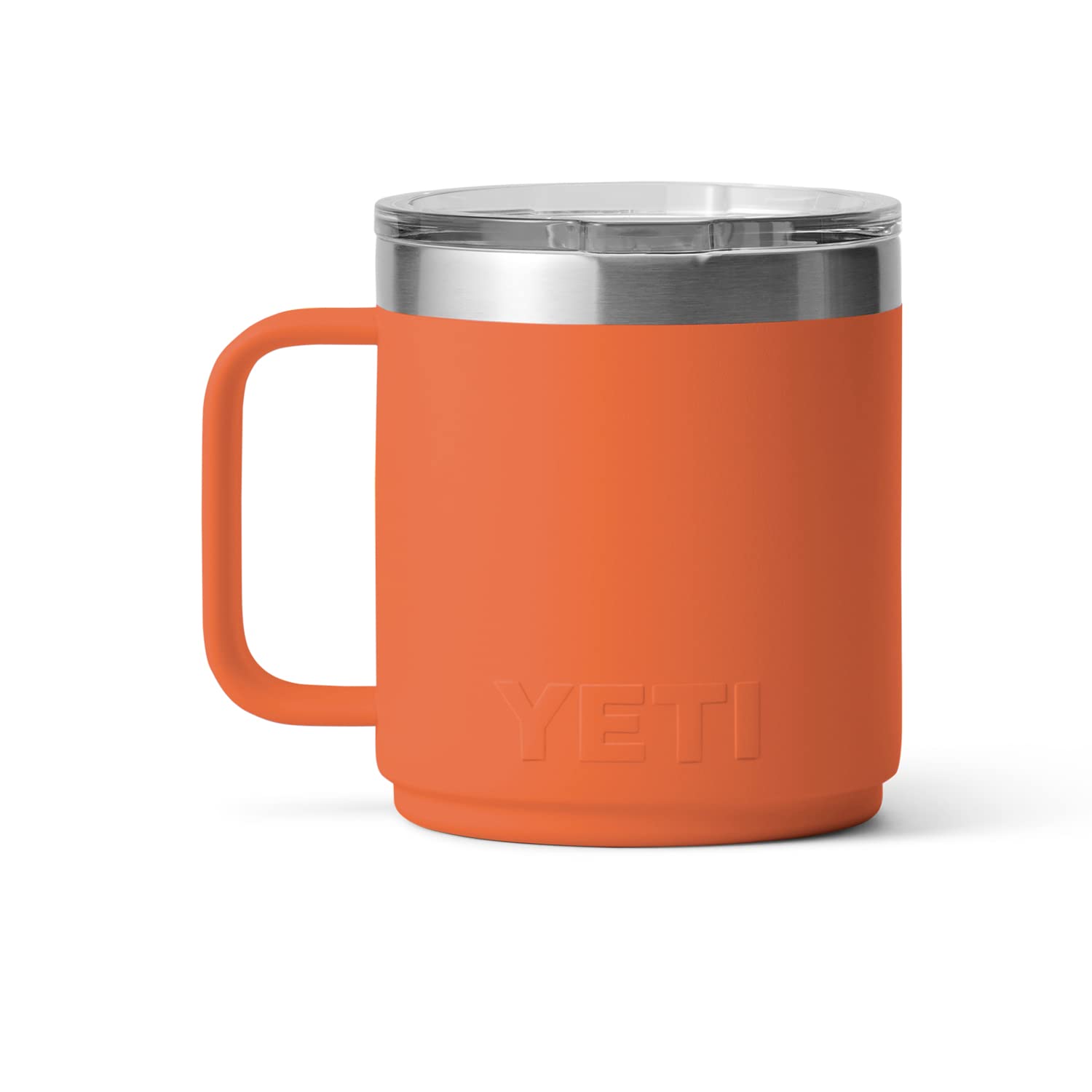 YETI Rambler 10 oz Stackable Mug, Vacuum Insulated, Stainless Steel with MagSlider Lid, High Desert Clay