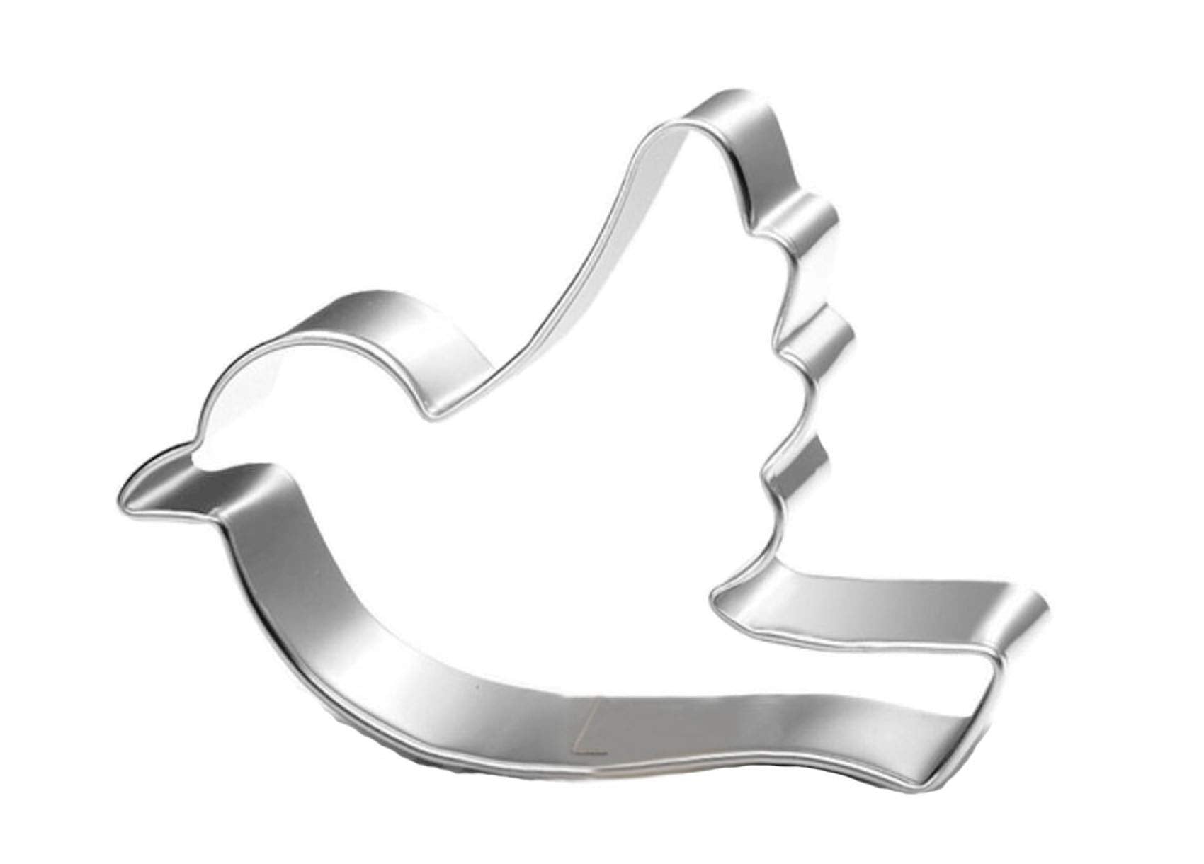 Zdywy Dove Pigeon Bird Shaped Cookie Cutter