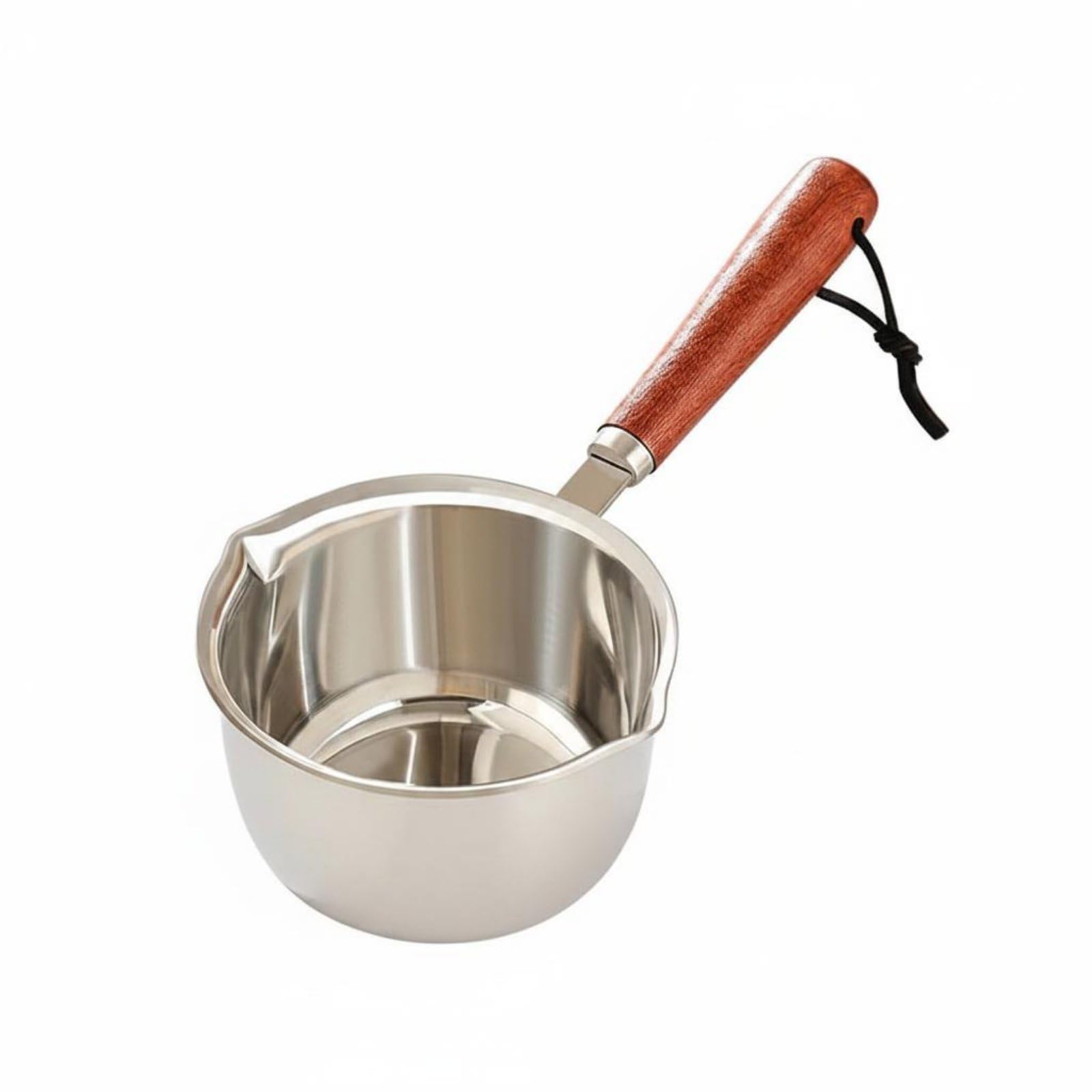 Enakshi Oil Pot Smoke Clear Stainless Steel Oil Saucepan Nonstick Small Saucepan For Kitchen, 300Ml, 316 Pearwood|Home & Garden 