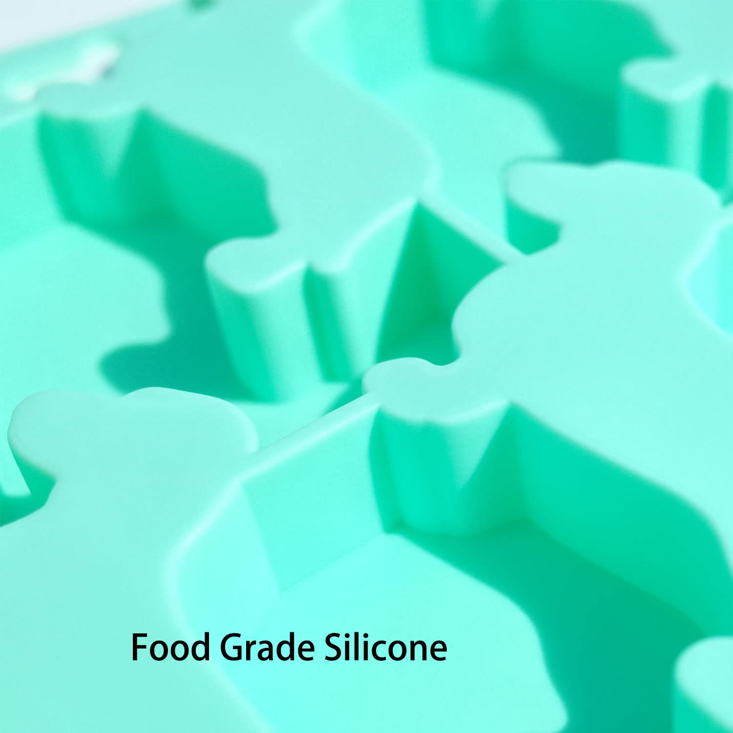 Scivokaval Dachshund Dog Shaped Silicone Ice Cube Mold And Tray For Drink Ice Maker Candy Chocolate Biscuit Fondant Cupcake Cake