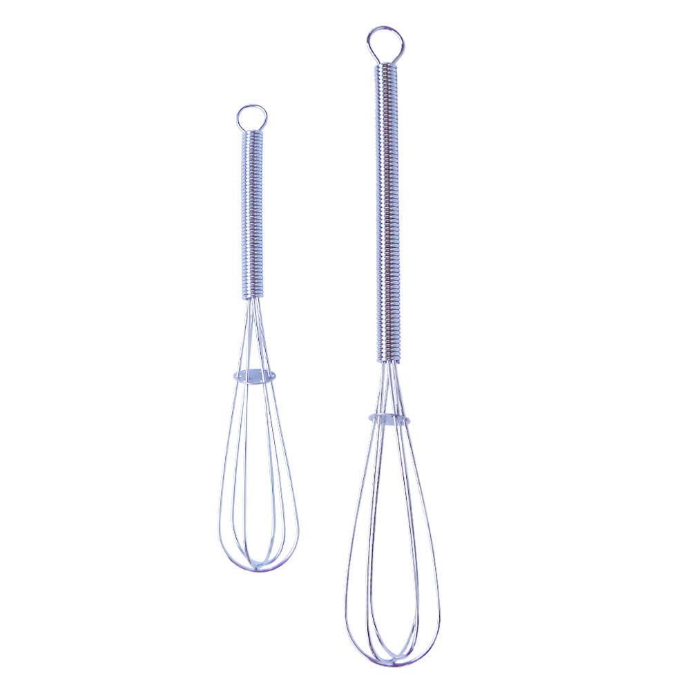 Zyoung Mini Whisks Set Of 2, 5 Inches And 7 Inches