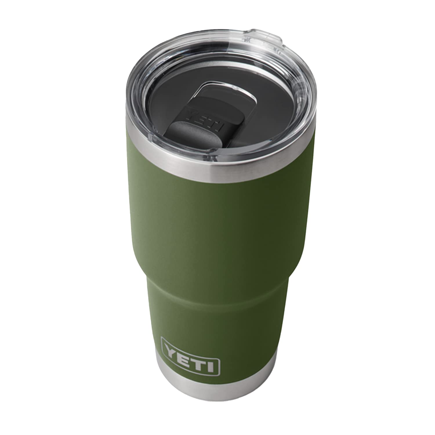 Yeti Rambler 30 Oz Tumbler, Stainless Steel, Vacuum Insulated With Magslider Lid, Highlands Olive