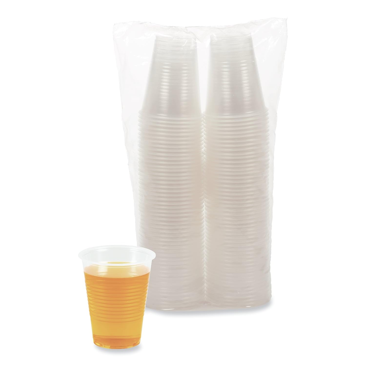 Boardwalk Translucent Plastic Cold Cups, 10 Oz, Polypropylene, 100/Pack