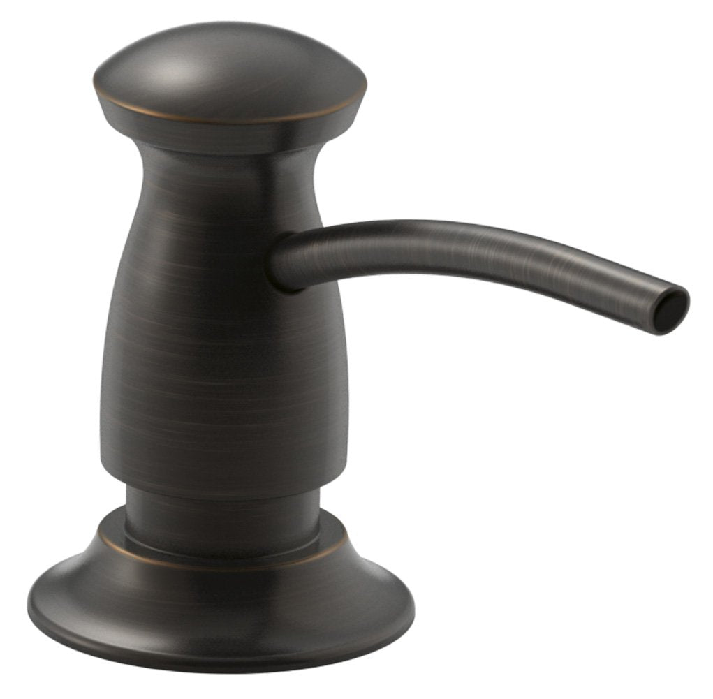 Kohler K-1893-C-2Bz Clam-Shell Packed Soap/Lotion Dispenser With Transitional Design, Oil Rubbed Bronze