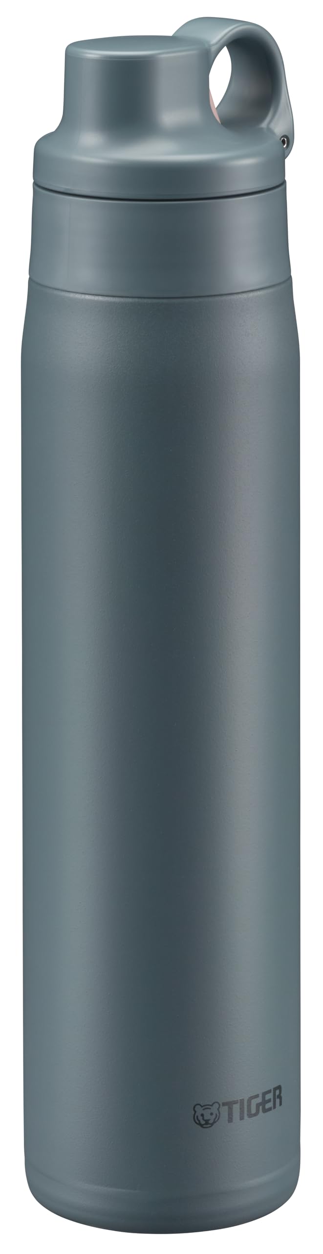 Tiger Corporation Vacuum Insulated Bottle with Stainless-steel Straw, 30oz (880ml),MTS-W088AF, Fog Blue