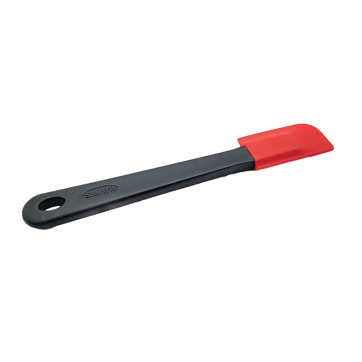 Starfrit Silicone And Nylon Spatula, Small, Red, 3'' X 0.4'' X 10.4''