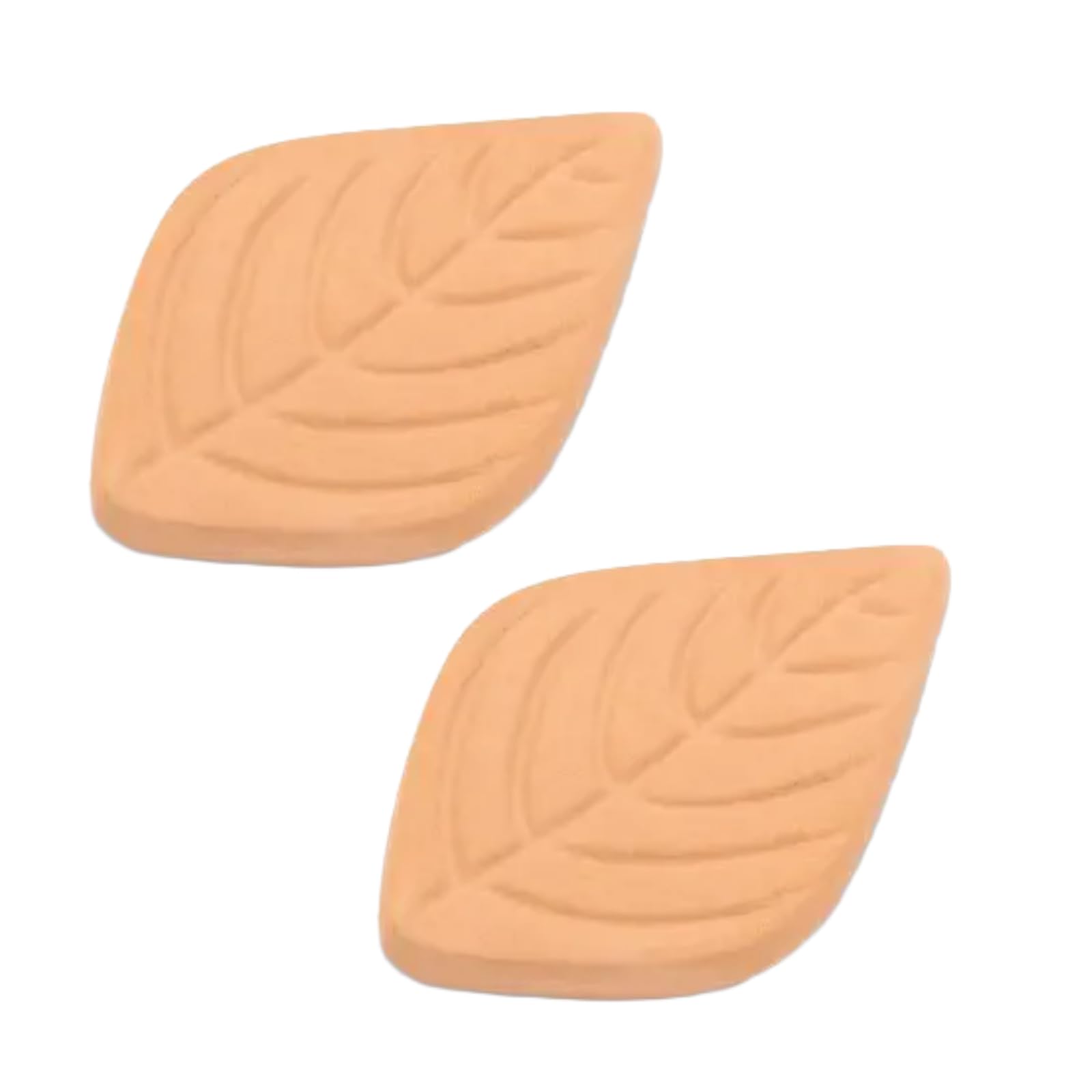 BWESOO 2Pcs Brown Sugar Keeper Saver for Keeping Moist Fresh Reusable Leaf Clay Keep Conditioning Humidity Kitchen Gadgets Stora