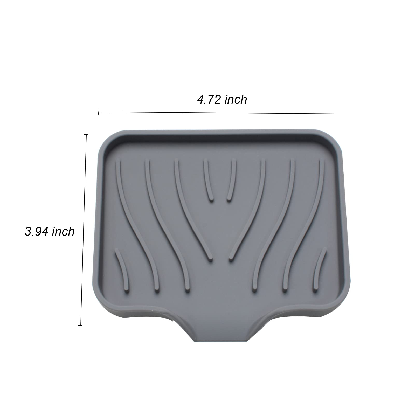 3 Pack Bar Soap Holder, Soap Dish For Shower, Easy To Clean, Soft Silicone Soap Holder, Self Draining Waterfall Soap Holder/Tray