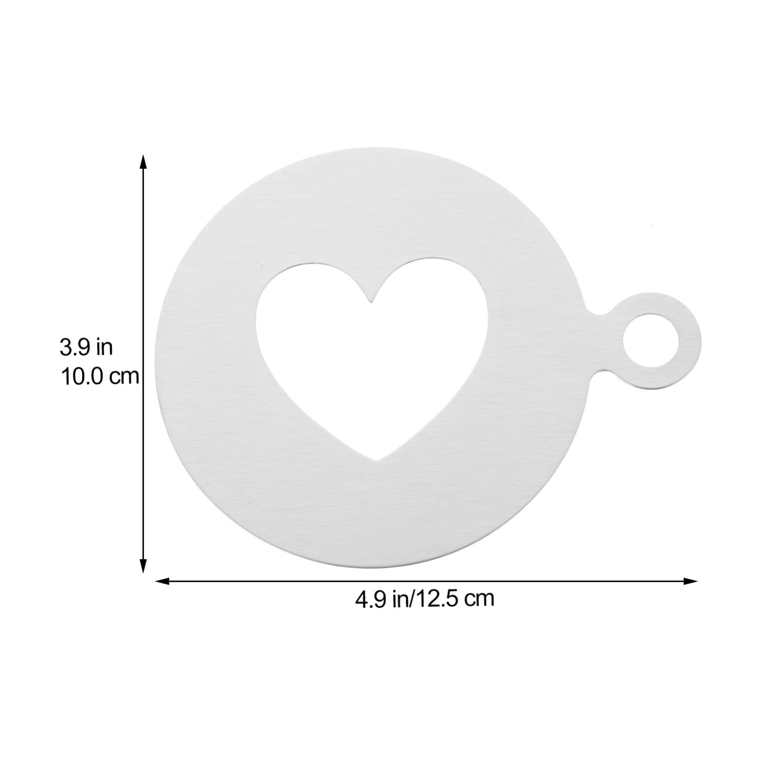 Coffee Stencils Latte Art Barista Tools Coffee Stencils Latte Art Heart Pattern Coffee Art Stencils