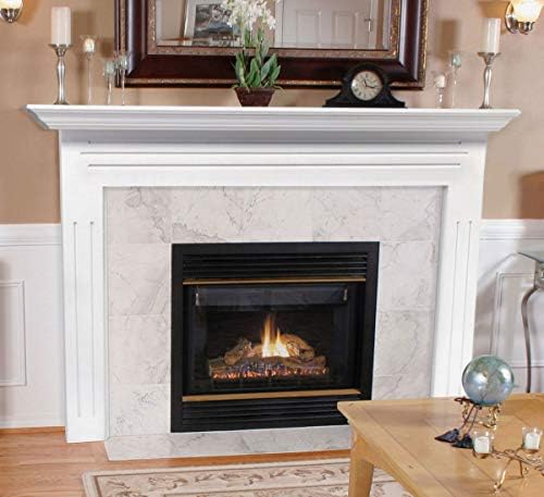 The Newport  48'' Fireplace Mantel Mdf White Paint