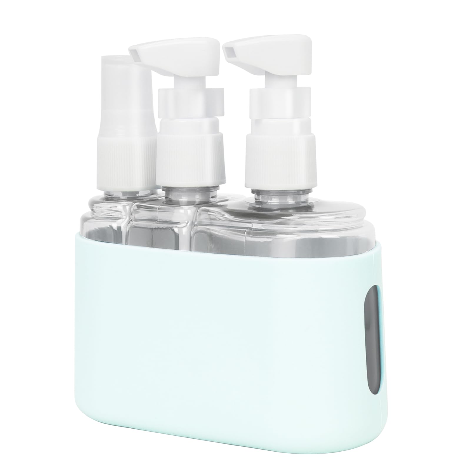 Songaa Travel Bottles For Toiletries - Travel Shampoo And Conditioner Bottles For Toiletries, 3 In 1 Toiletry Bottle Travel Cont