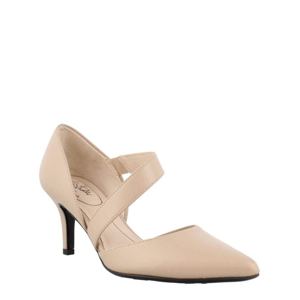Lifestride Womens Suki Pump, Tender Taupe, 10