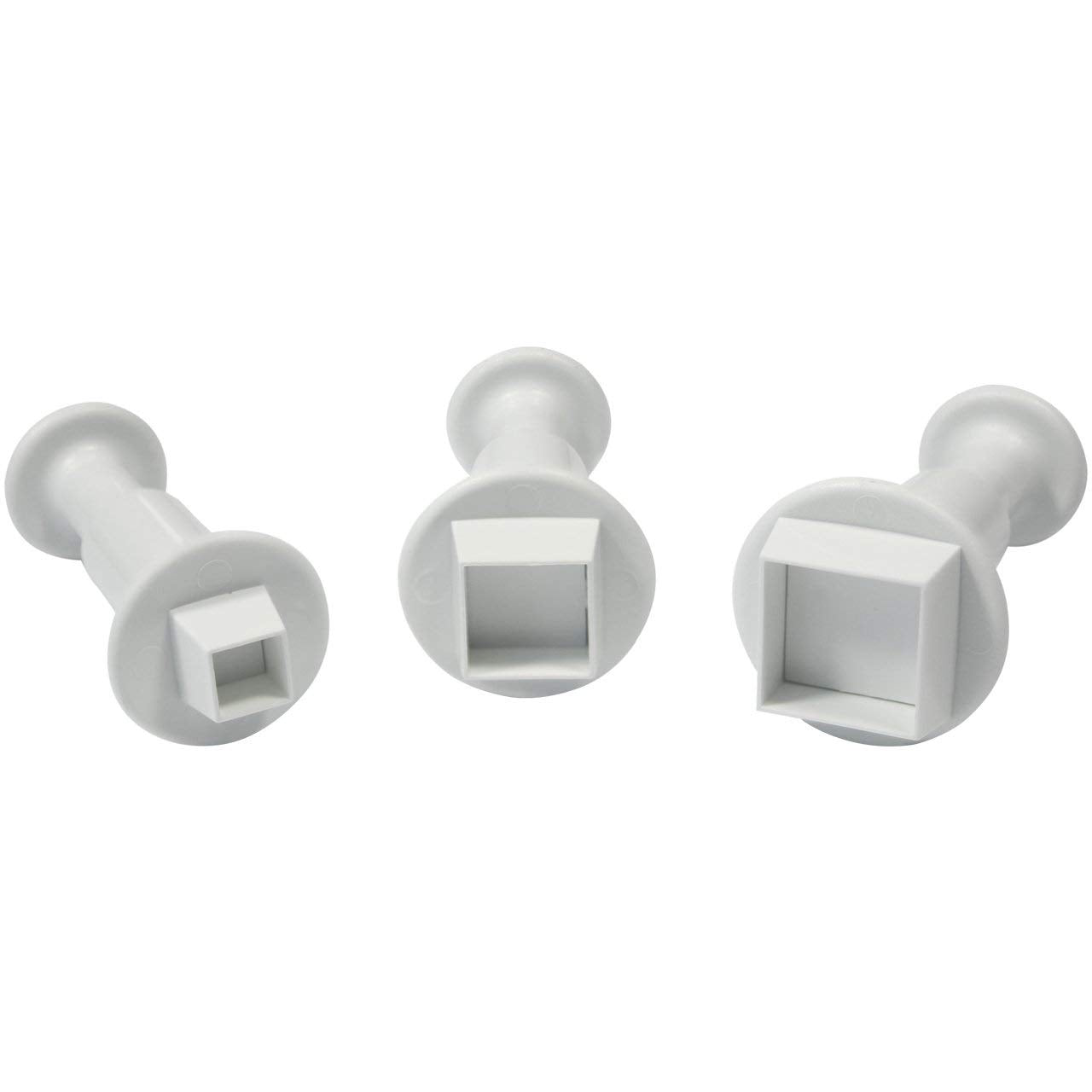 Pme Plunger Cutters, Square, 3-Pack