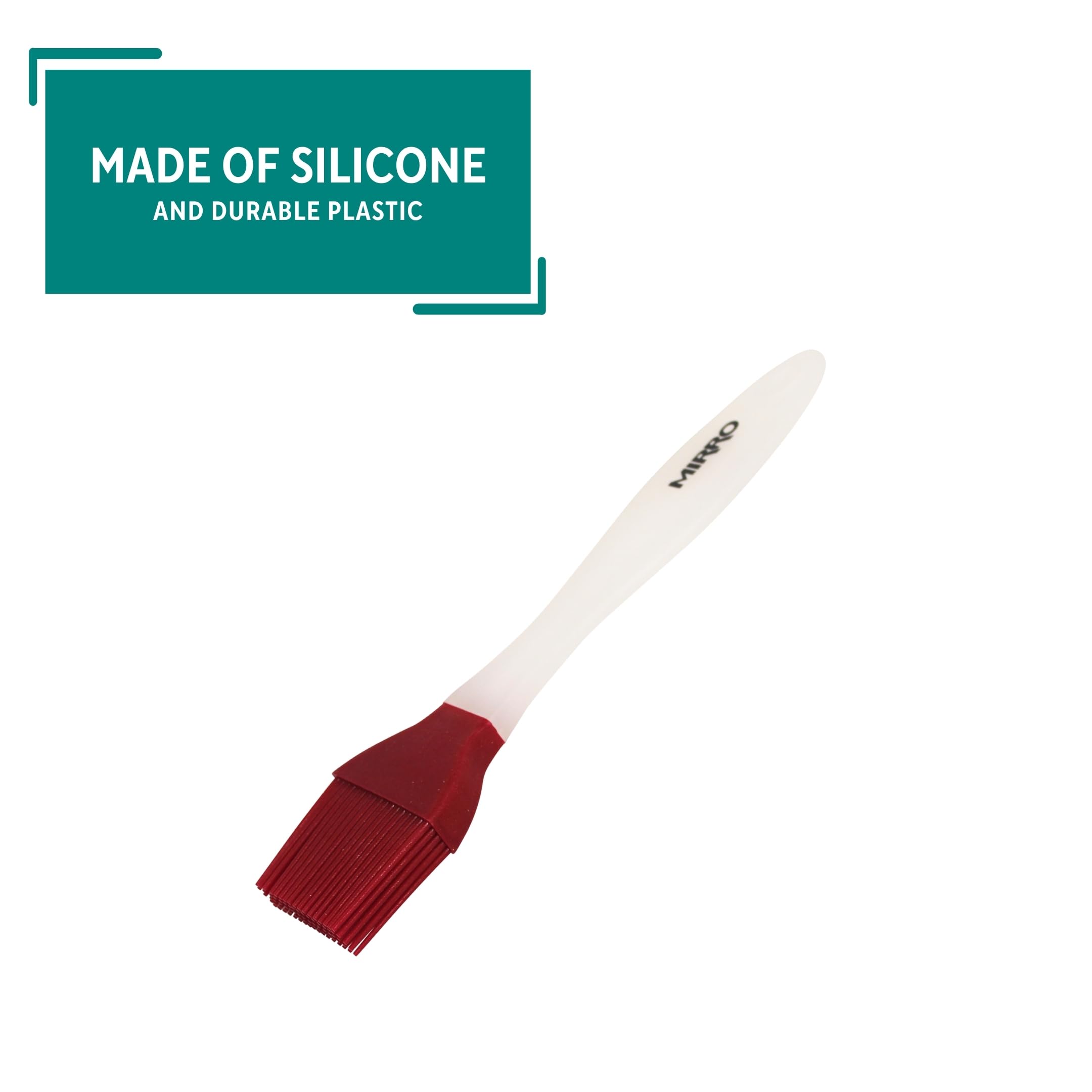 Mirro Silicone Basting Brush, Red