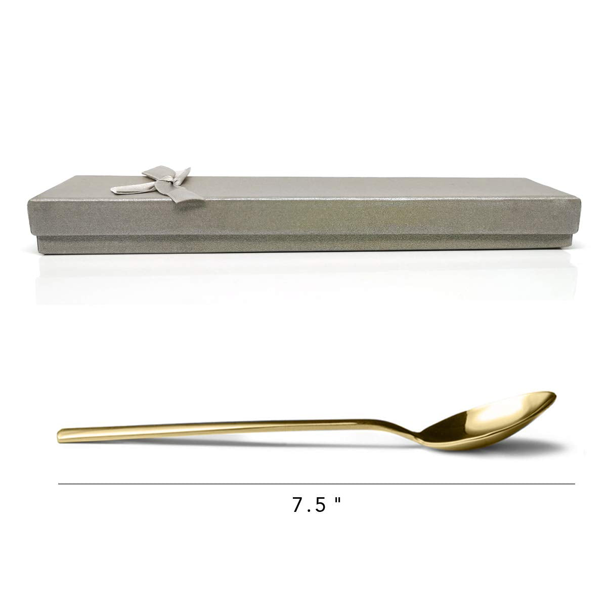 Funny Ice Cream Spoon Engraved - Cute Ice Cream Gold Plating Spoon Stainless Steel - Best Spoon For Girlfriend Wife Dad Husband