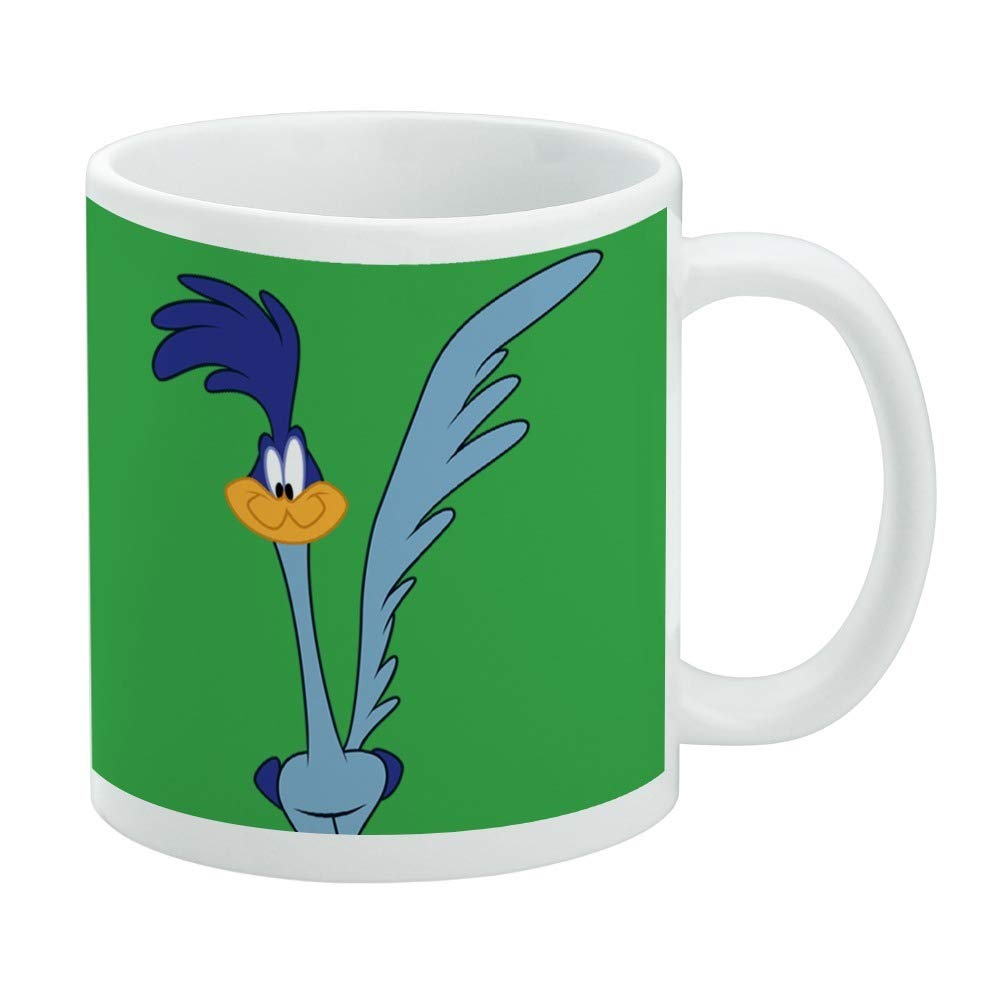 Graphics & More Looney Tunes Road Runner Ceramic Coffee Mug, Novelty Gift Mugs For Coffee, Tea And Hot Drinks, 11Oz, White