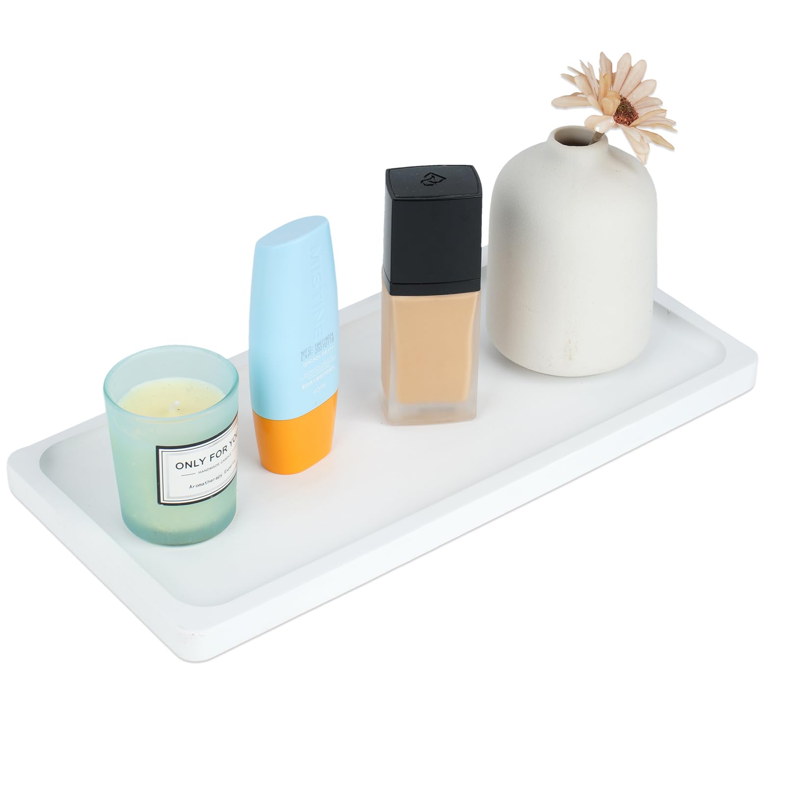 Bamboo Vanity Tray Bamboo Tray Rack Bathroom Counter Tray For Organizing Decor Display Toilet Tank Top Tray Bamboo Vanity Tray R