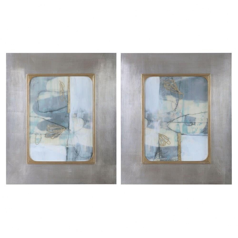 Uttermost Gilded Whimsy 36 1/2'' H 2-Piece Framed Wall Art Set