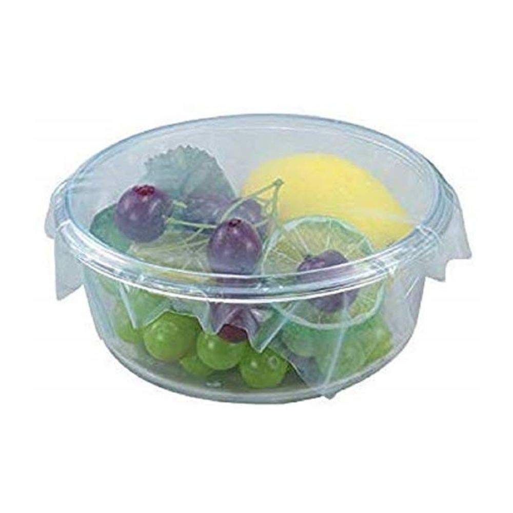 Femora Silicone Wrap Reusable Airtight Seal Storage Container Freezer LeakProof Cooking Covering Wraps Ziploc Bags  Blue
