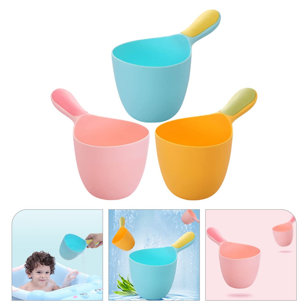 Ultechnovo Plastic Water Ladle, Bath Ladle, Dippers, Bathroom Hair Washing Water Scoop For Kitchen Bathroom Kids Shampoo
