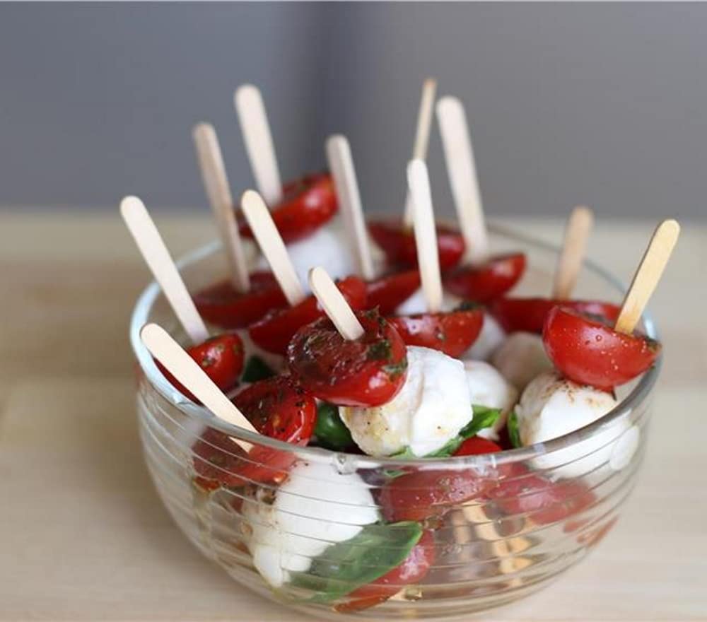 Gmark 5.5'' Premium Wood Stirrer 2.3Mm Thick 200 Pc - Wood Coffee Stir Sticks For Tea Beverage, Corn Dog Stick Craft Stick 200/B