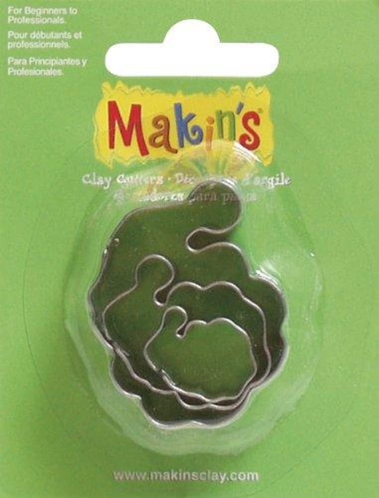 Makin'S Usa Clay Cutters, Santa, 3 Per Package