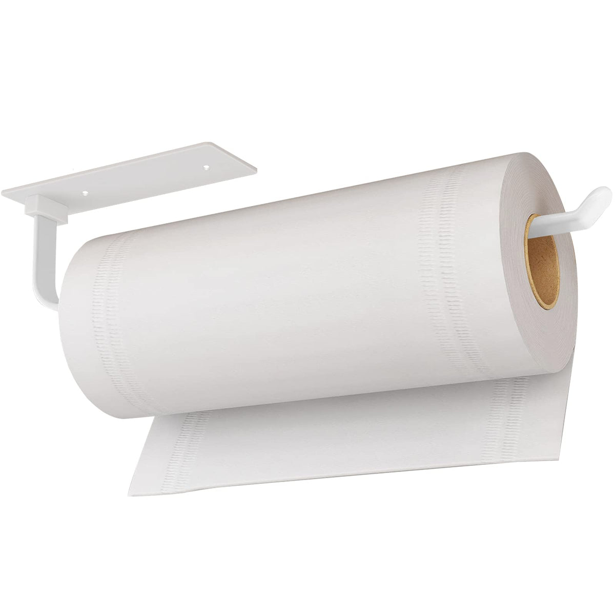 Paper Towel Holder Under Cabinets, Self-Adhesive And Drilled Paper Towel Holder Available, Wall Mounted, 12.2 ''Stainless Steel