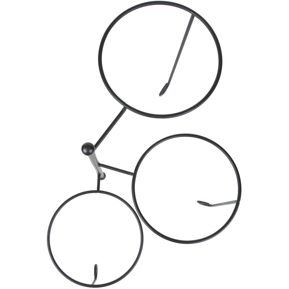 American Metalcraft Ttrs3 Three-Tier Foldable Stand, Round, 22'' X 10'' Size, 29'' Maximum H