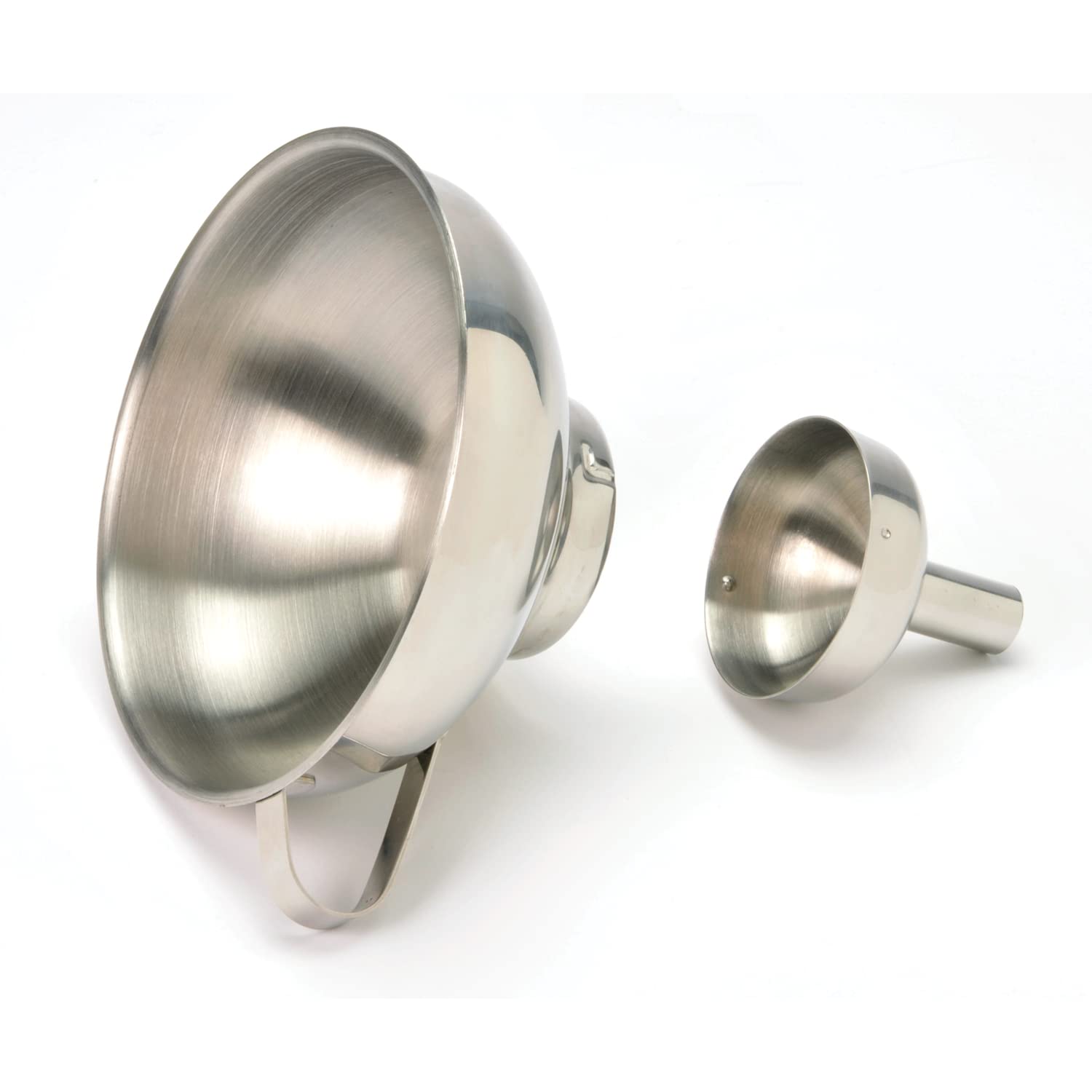 Norpro Stainless Steel Funnel With Removable Spout,Silver,5 Inch