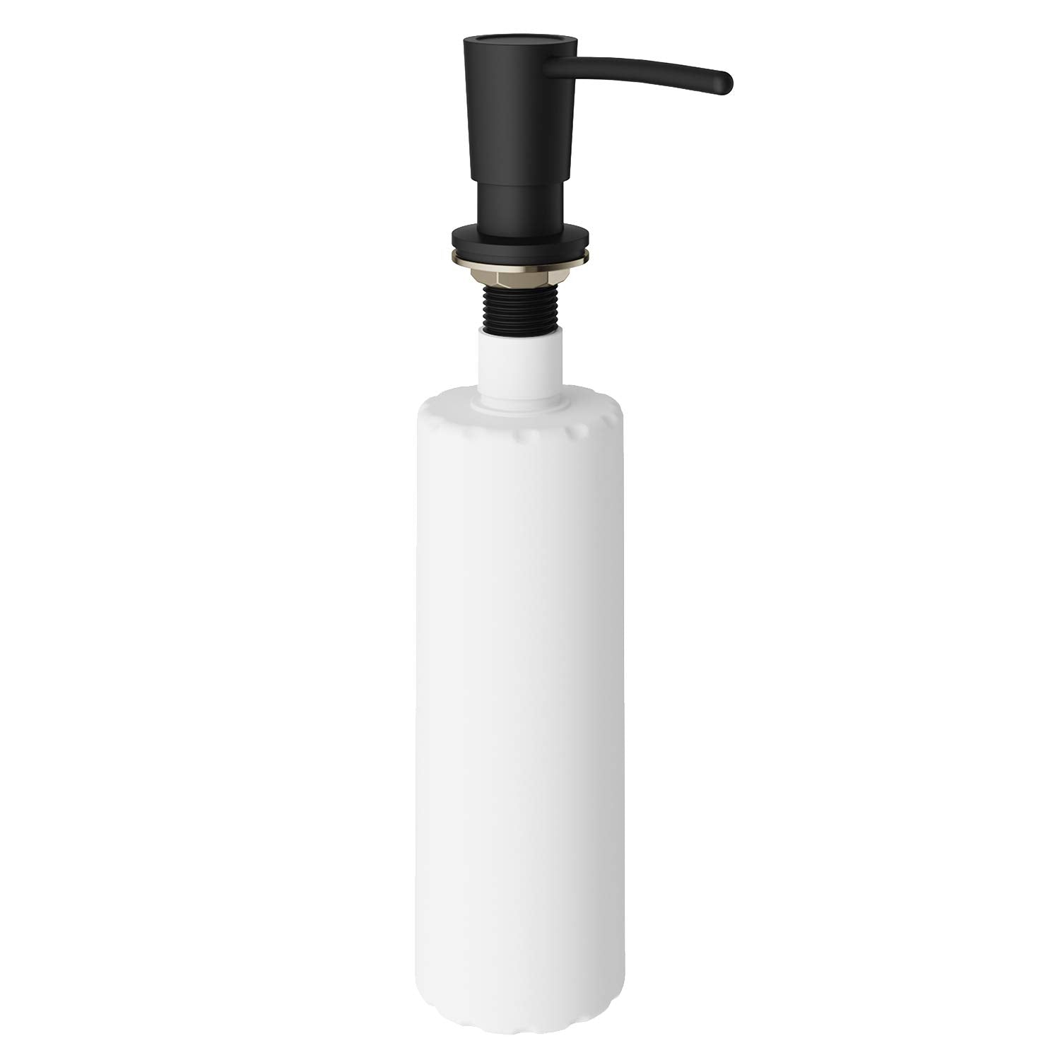 Vigo 10 Oz. Kitchen Soap Dispenser In Matte Black - Vgsd003Mb