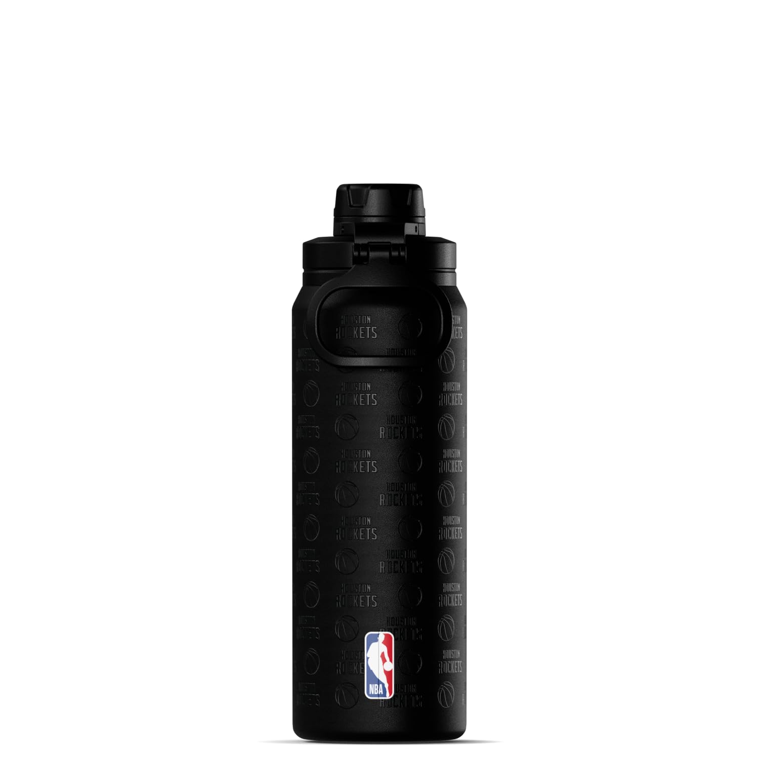 Hydrapeak x NBA Officially Licensed Houston Rockets 26 oz Active Water Bottle with Chug Lid and Handle Reusable Stainless Steel