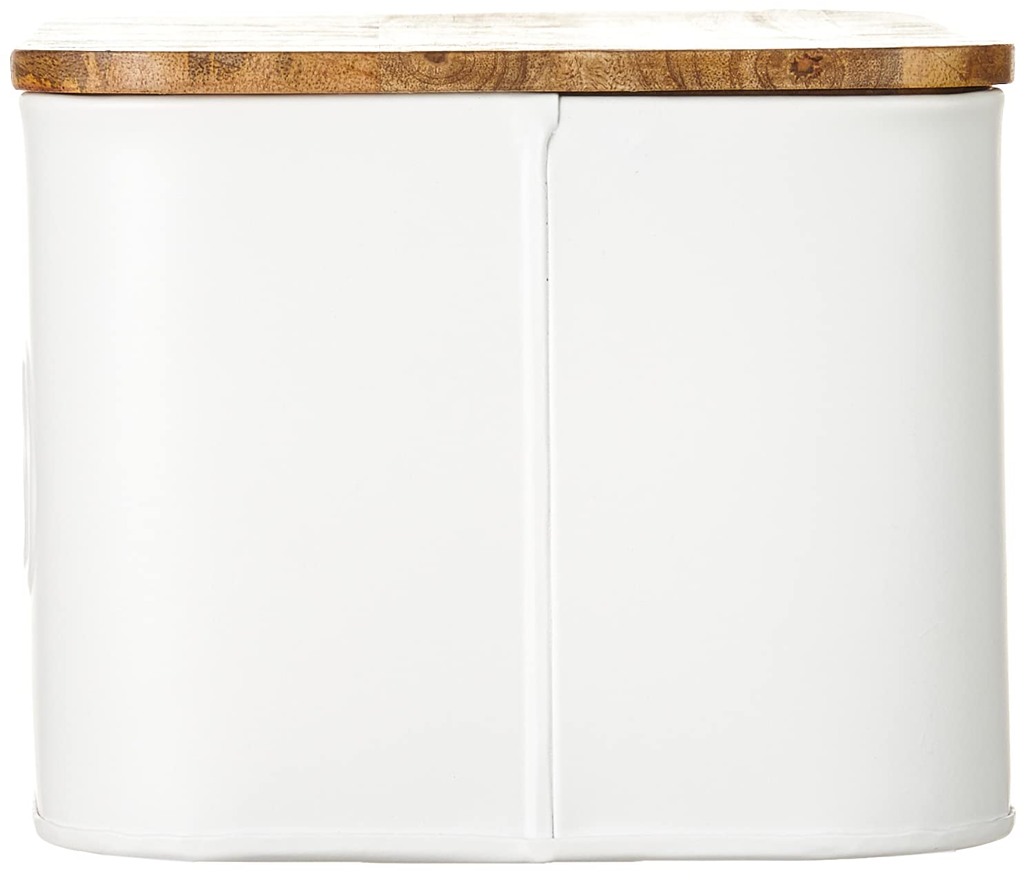 Mud Pie Circa Bread Box White, 5 1/4'' X 12''