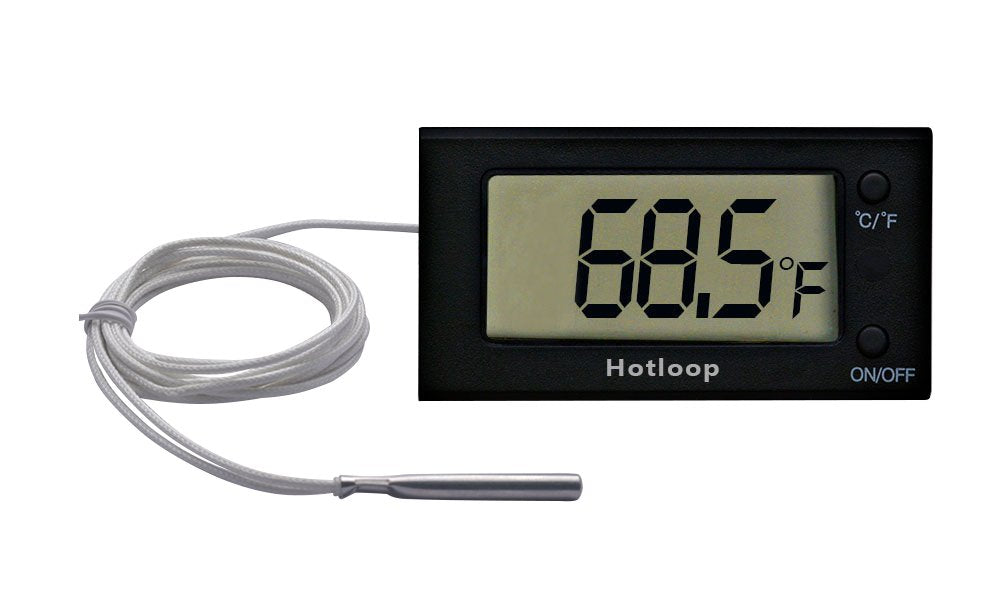 Hotloop Digital Oven Thermometer Heat Resistant up to 572F/300C, LCD