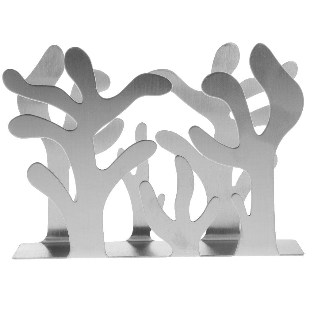 Ecomistiq Desktop Upright Napkin Serviette Holder Paper Tissue Rack Party Plant | Utensils Cookware & Kitchen Tools Commercial E