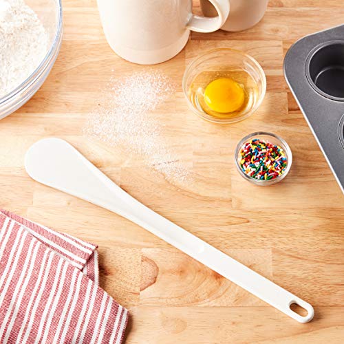 Mercer Culinary Hell'S Tools Hi-Heat Spootensil Chef Pastry Spatula 13.75 Inch,White