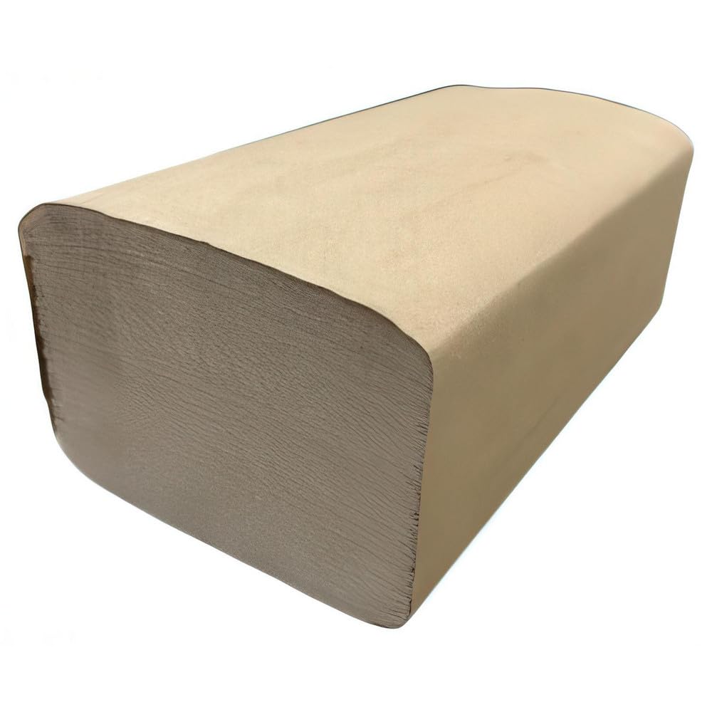 Pro-Source Paper Towels, Single Fold, Natural, 1-Ply, 250 Sheets, 8 x 10.25 inch, 16 Packs