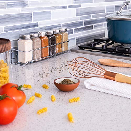 Better Housewares Chrome Spice Shelf 1464.6 - Standard Size, Durable Design