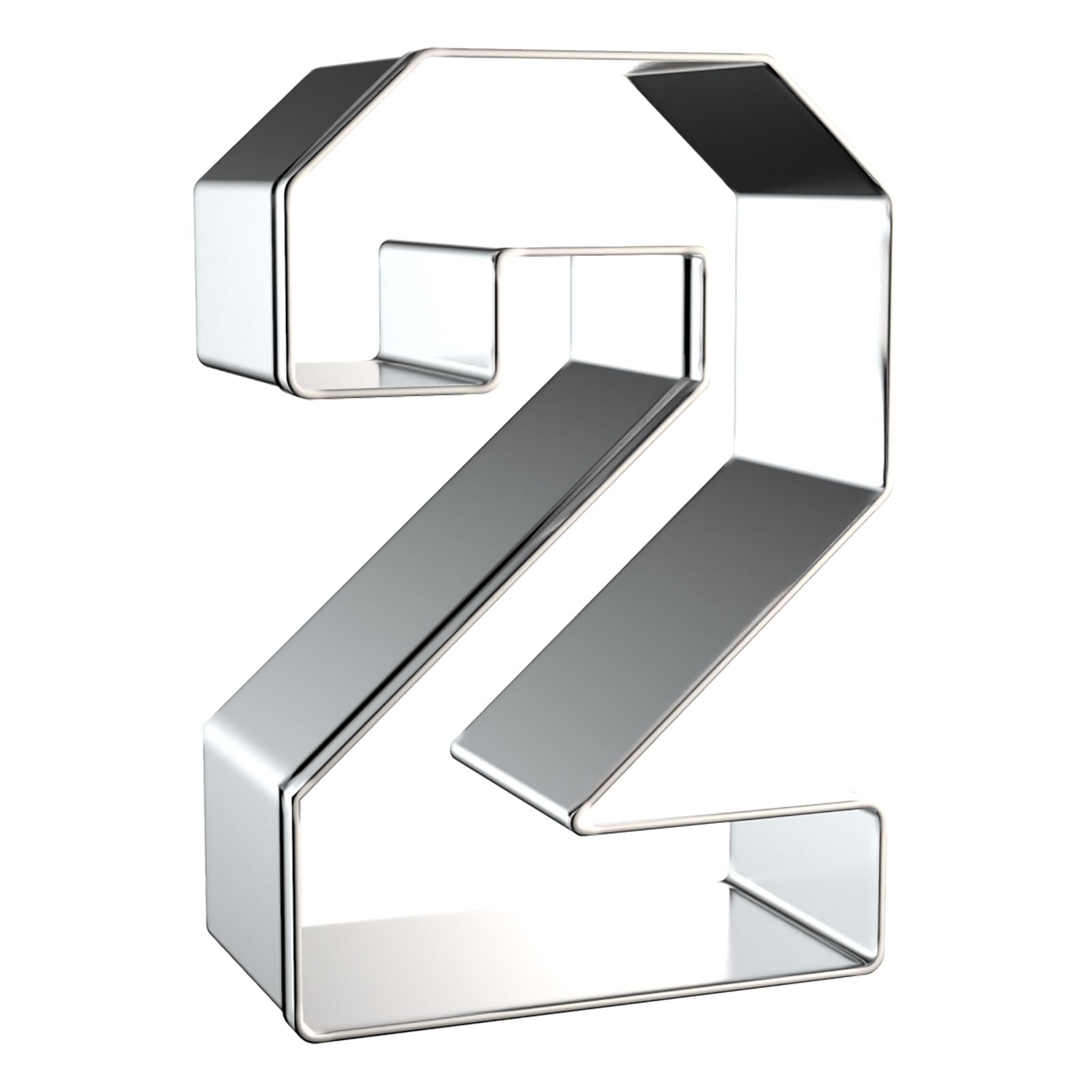 Number Cookie Cutter Set 3 Inch - 9 Piece Large Numbers #0#1#2#3#4#5#6 (#9) #7#8 Shapes Biscuit Fondant Baking Mold For Baby Sho