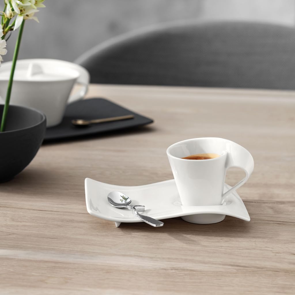 Villeroy & Boch Newwave Caffe Mugs, Set Of 2, Premium Porcelain, Made In Germany, 11 Oz
