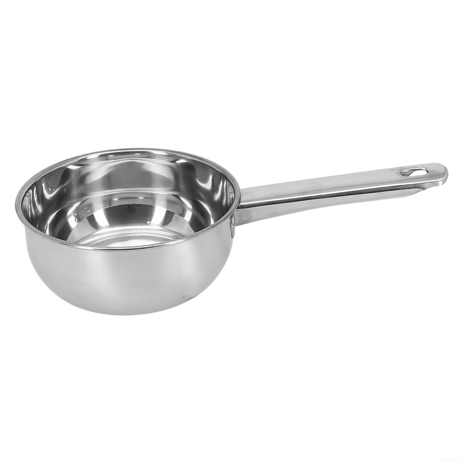 Yunnesdre Stainless Steel Water Ladle with Long Handle for Cooking Soup and Hot Pot in Kitchen Restaurant(16cm)
