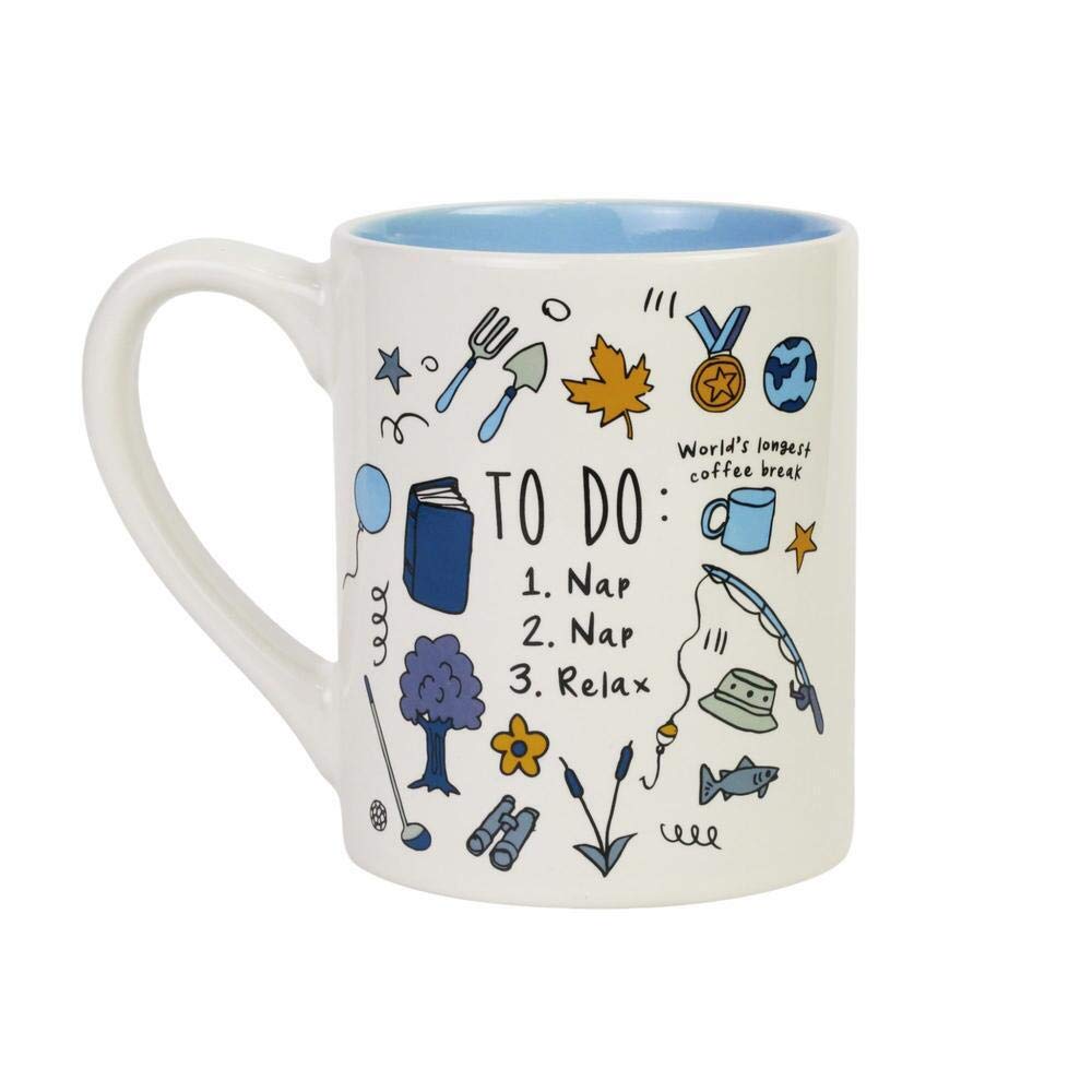 Enesco Simply Mud Retired Mug, 14 Oz