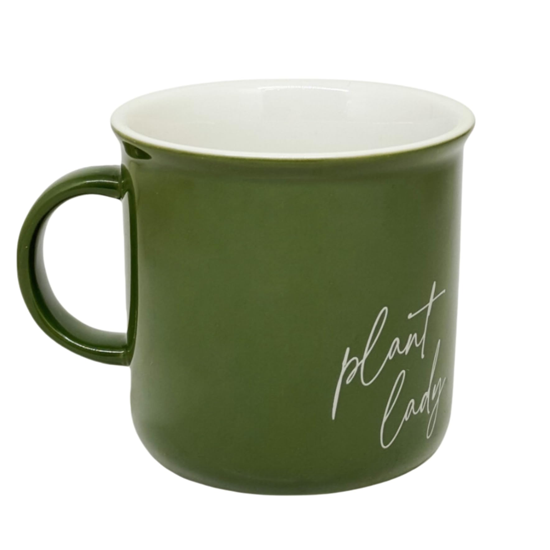 Sweet Water Decor Plant Lady Camping Mugs  11oz Cute Coffee Mugs for Hot & Cold Drinks  Dishwasher & Microwave Safe  Ceramic 