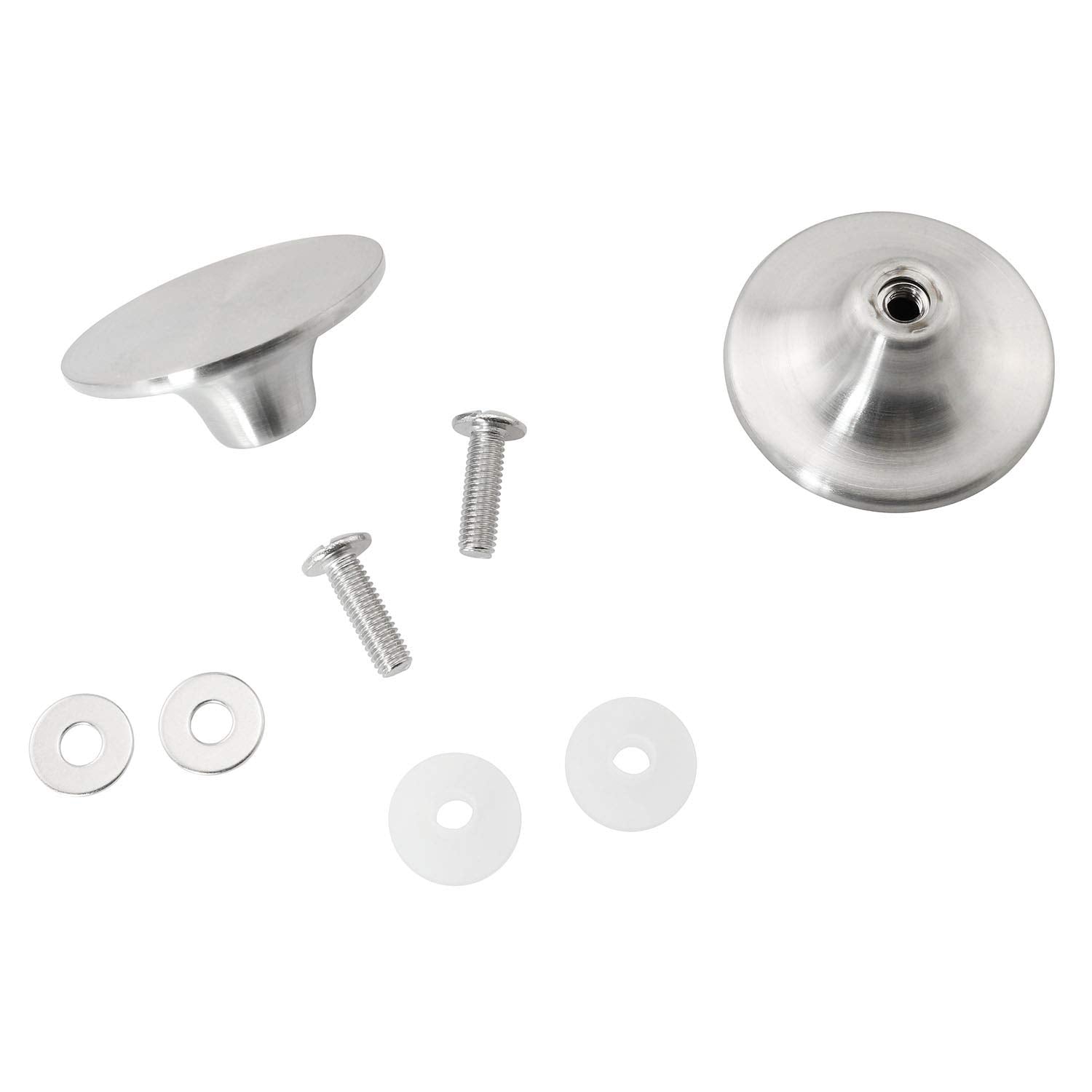 Zyamy 2Pcs Stainless Steel Dutch Oven Knob Pot Lid Replacement Knob Kitchen Cookware Kitchen Supplies