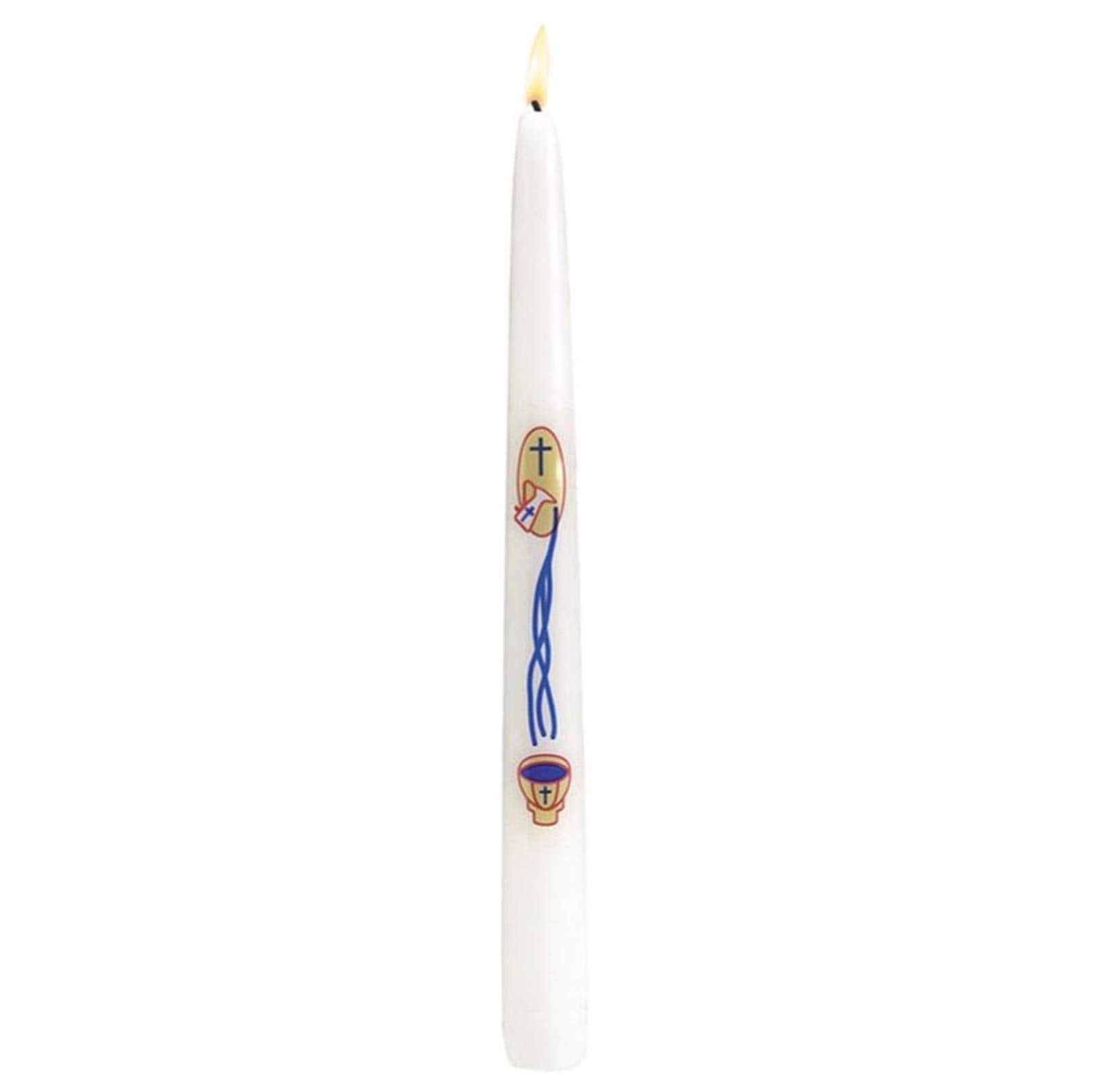 Will & Baumer 1 X Candle - Baptismal - My Baptism - Taper - 7/8 x 10