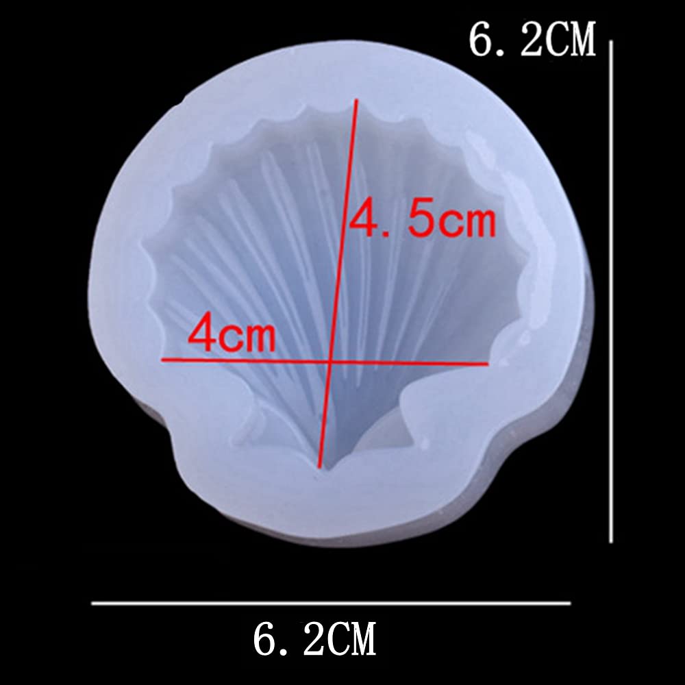 Sea Shell Shape Chocolate Silicon Mold Fondant Cake Decoration Mold Baking Tools