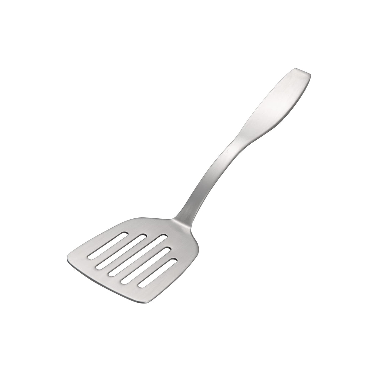 Imeea Mini Serving Spatula Slotted Turner 9.5 Inch Sus304 Stainless Steel Brownie Cooking Spatula With Short Handle