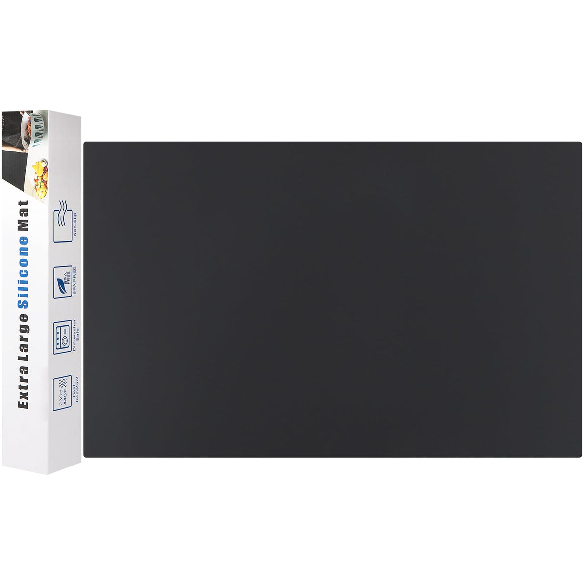 Silicone Mats For Kitchen Counter Thicker Extra Large Heat Resistant Mats Countertop Protector Liners For Bottom Of Oven Air Fry