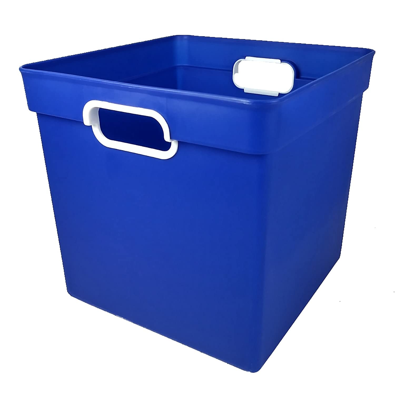 Romanoff Products Rom72504-3 Cube Bin44; Blue - 3 Each