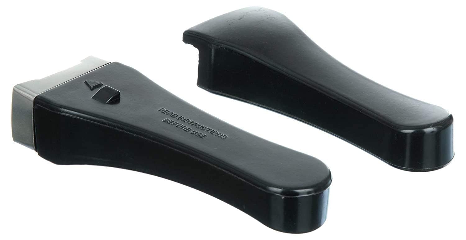 Pmw  Top & Bottom Cooker Handle With Screws  Fits Most Of The Cookers  Black  1 Set  (10 Liter)